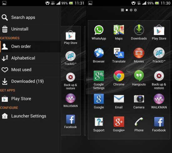 Download Xperia Launcher 3.0.0 APK For All Android Phones 1