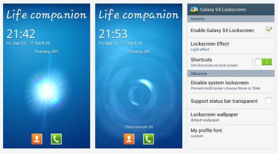 Download Galaxy S4 Lockscreen For Android ICS And Jelly Bean 1