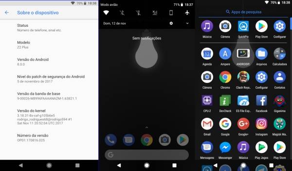 Pixel Experience Android Oreo ROM For Lenovo Zuk Z2 PLUS 1