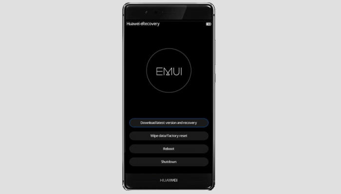 Hard reset Huawei Mate 30 Pro from Recovery
